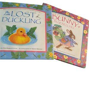 Children's Storybook Set - The Little Lost Duckling & Bunny of Bluebell Hill
